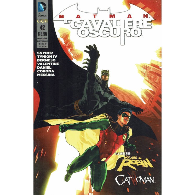 Batman Il Cavaliere Oscuro 42 we are Robin di Bermejo ed. Lion  