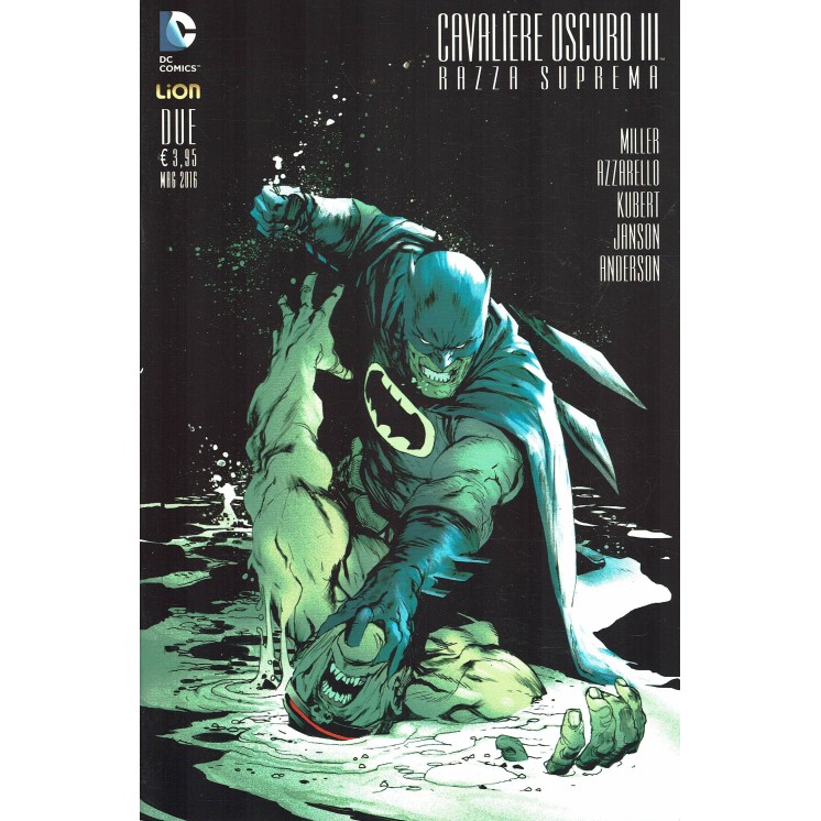DC MULTIVERSE 15:Batman Cavaliere Oscuro III razza Suprema VARIANT A ed. Lion 