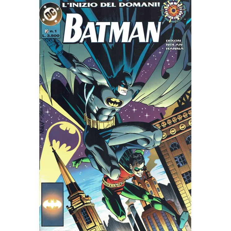 Batman  1 l'inizio del domani di Dixon e Nolan ed. Play Press
