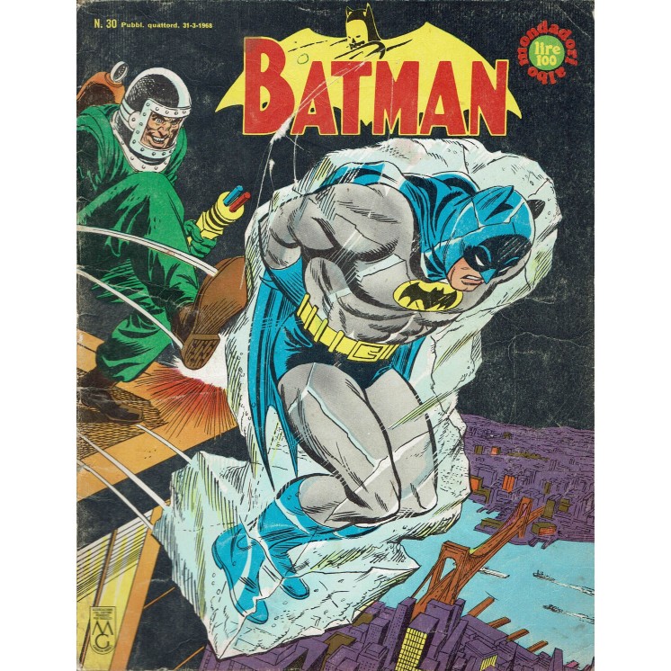 Batman n. 30 l'uomo che irradia paura di Bob Kane ed. Mondadori