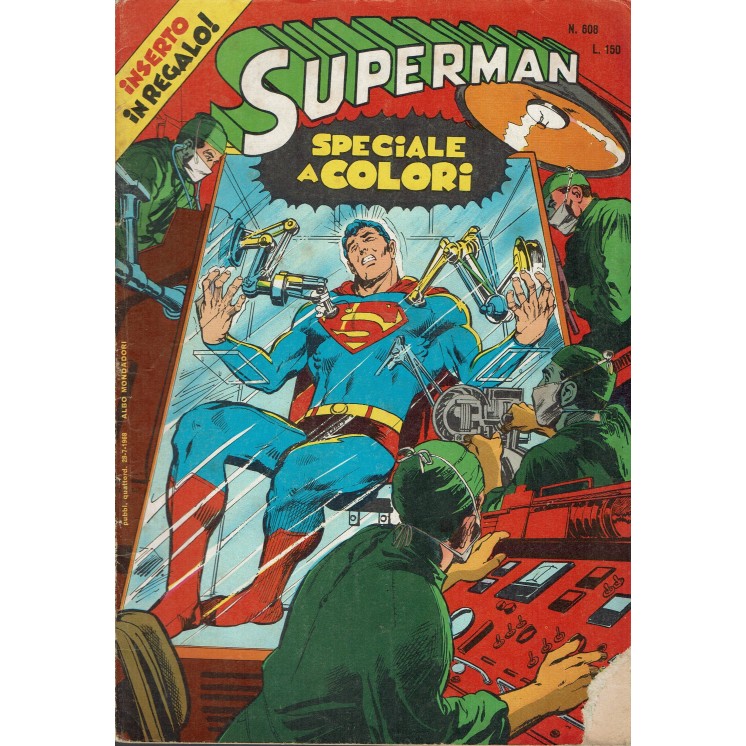 Albo Mondadori Superman n. 608 l'intoccabile ed. Mondadori 