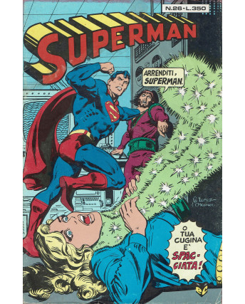 Superman n.26 oggi una citta di RESA ed. Cenisio 