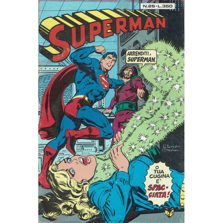 Superman n.26 oggi una citta di RESA ed. Cenisio 