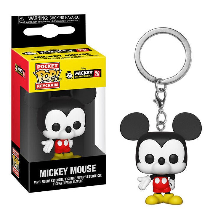 Disney Pocket Pop! Funko Mickey Mouse Topolino Figure Portachiavi NUOVO Gd24