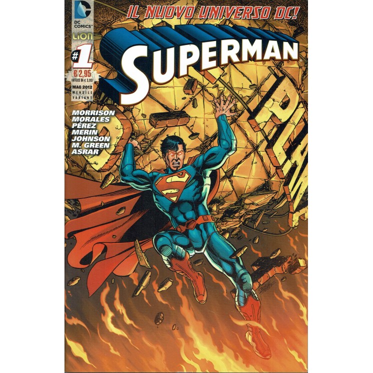 Superman NUOVA SERIE  1 Mensile 60 ed. Lion