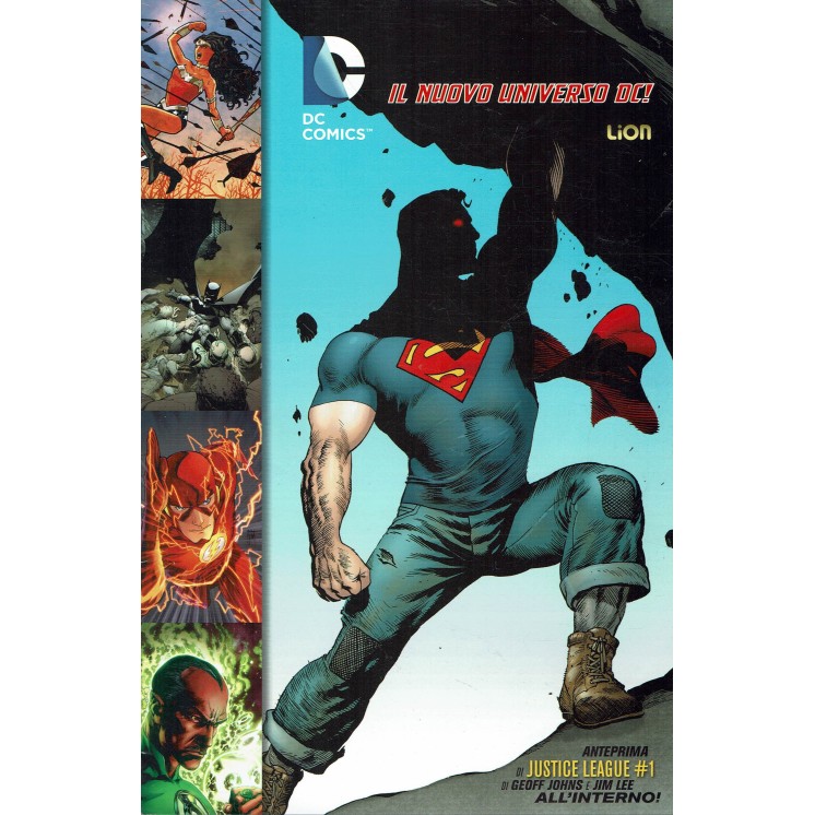 Il nuovo Universo DC speciale anteprima ed. Lion SU09