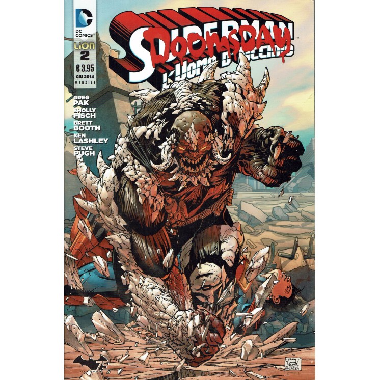 SUPERMAN l'uomo d'acciaio  2 Doomsday NUOVO ed. Lion 