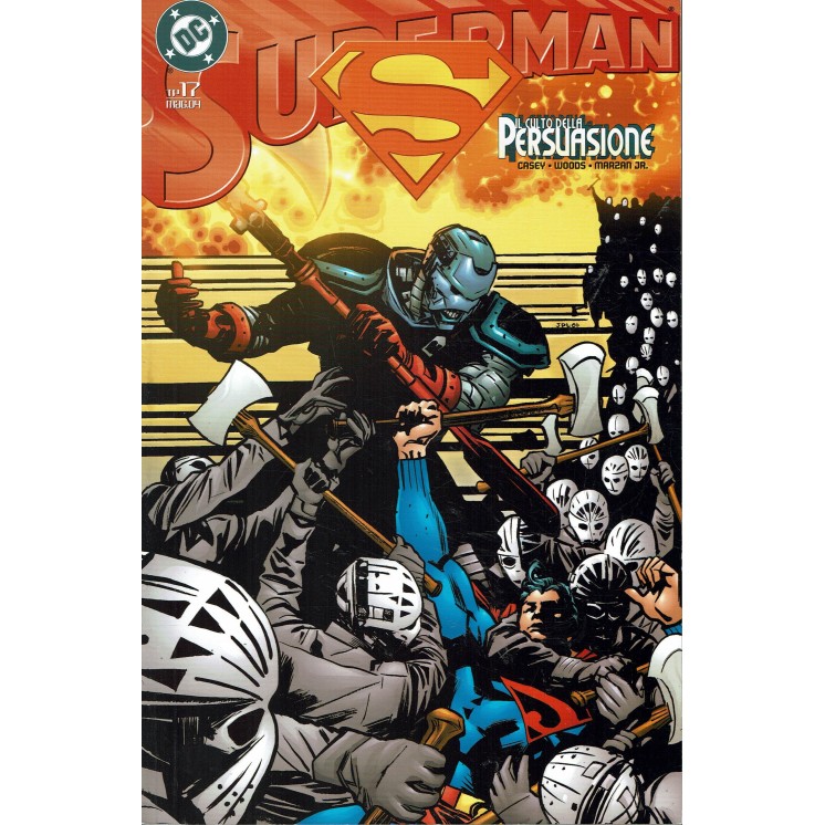 Superman TP 17 persuasione di Casey ed. Play Press SU34