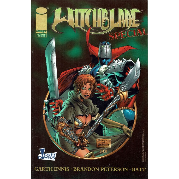 Witchblade Special con Spawn Medieval di Garth Ennis ed. Cult Comics