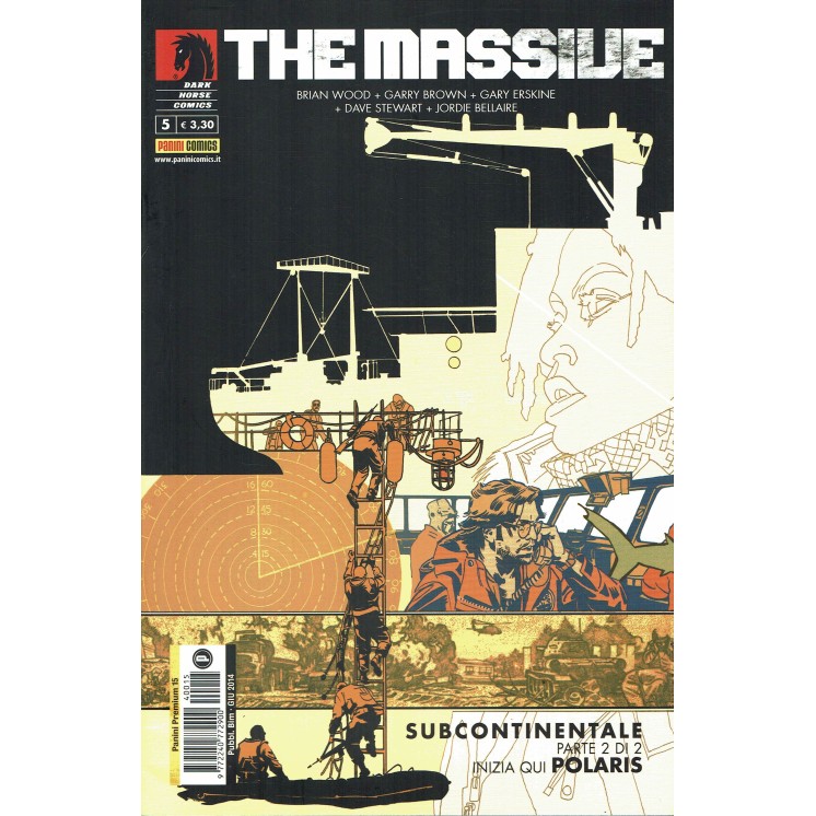 THE MASSIVE n. 5 ( PANINI PREMIUM n.15) di Wood ed. PANINI 