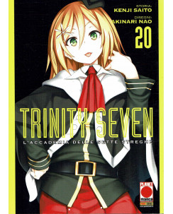 Trinity Seven l'accademia delle sette streghe 20 di Kenji Saito NUOVO ed. Panini