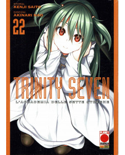 Trinity Seven l'accademia delle sette streghe 22 di Kenji Saito NUOVO ed. Panini