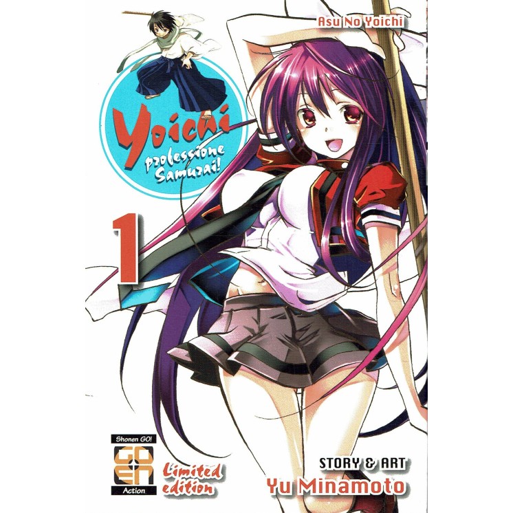 Yoichi, Professione Samurai n. 1 VARIANT di Yu Minamoto ed. Goen NUOVO