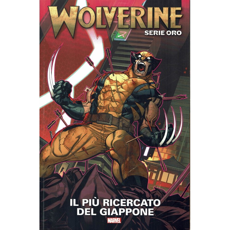 Wolverine serie Oro  5 piu ricercato del Giappone storia COMPLETA Corriere FU32