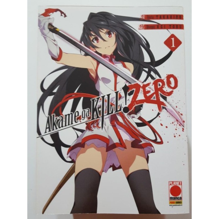 Akame ga KILL! ZERO  1 di Takahiro, Kei Toru RISTAMPA ed. Panini NUOVO