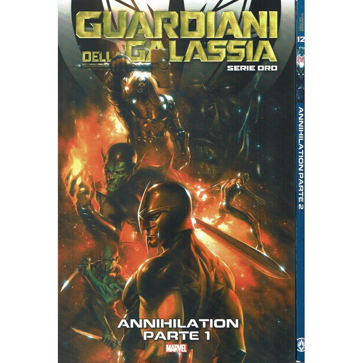 GUARDIANI GALASSIA serie ORO 11/12 Annihilation COMPLETA Corriere FU35