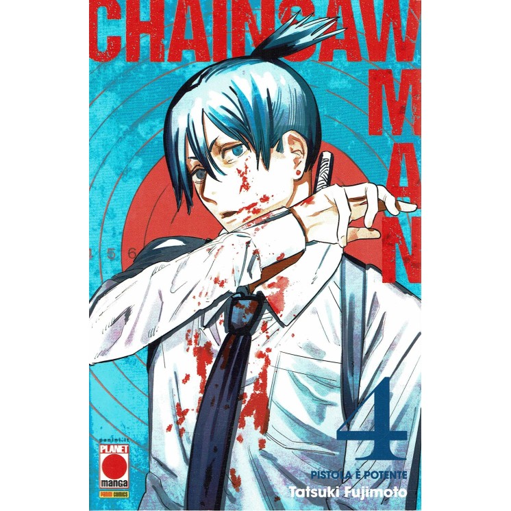 Chainsaw Man  4 pistola e potere di Fujimoto ristampa ed. Panini Comics