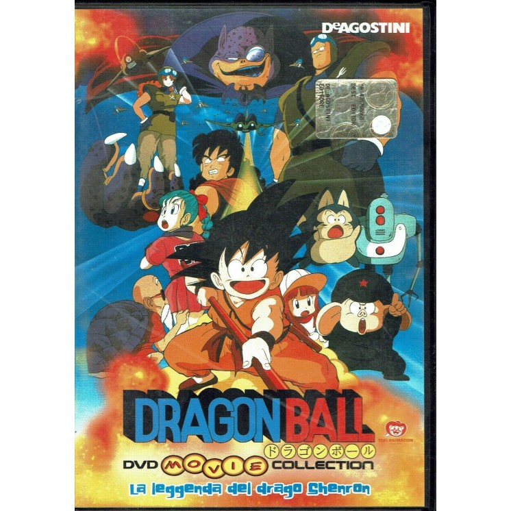 DVD Dragon Ball the movie 1 la leggenda del drago De Agostini USATO ITA