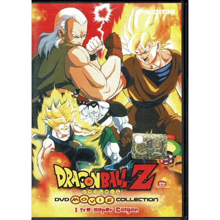 DVD Dragon Ball Z the movie 7 i tre super Sayan De Agostini USATO ITA