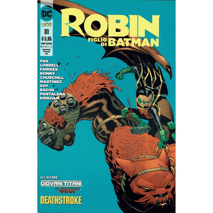 Giovani Titani n.55 Robin figlio di Batman di Lobdell ed. LION