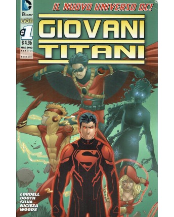 Giovani Titani n. 1 VARIANT di Lobdell ed. LION