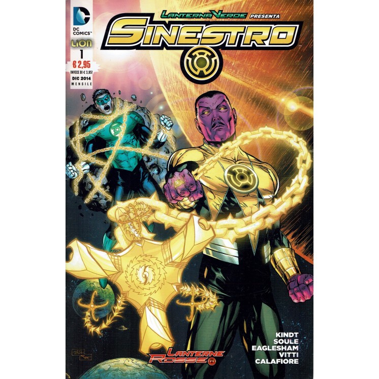 Lanterna Verde presenta SINESTRO  1 di Morales ed. LION 