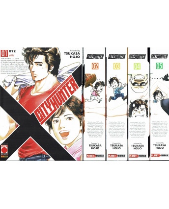 City Hunter XYZ 1/12 serie COMPLETA di Tsukasa Hojo NUOVO ed. Panini SC01