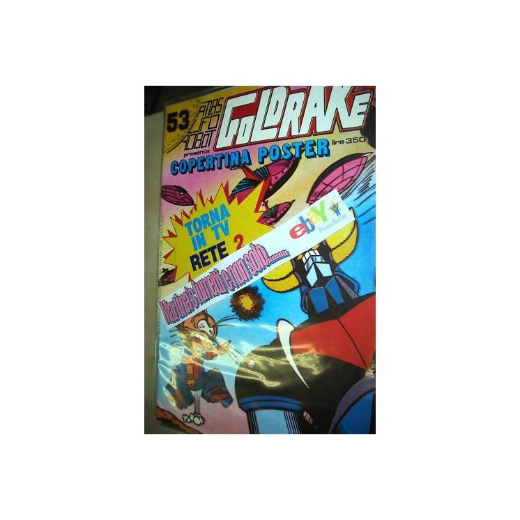Atlas Ufo Robot presenta GOLDRAKE n. 53 ACTARUS ed. Rai