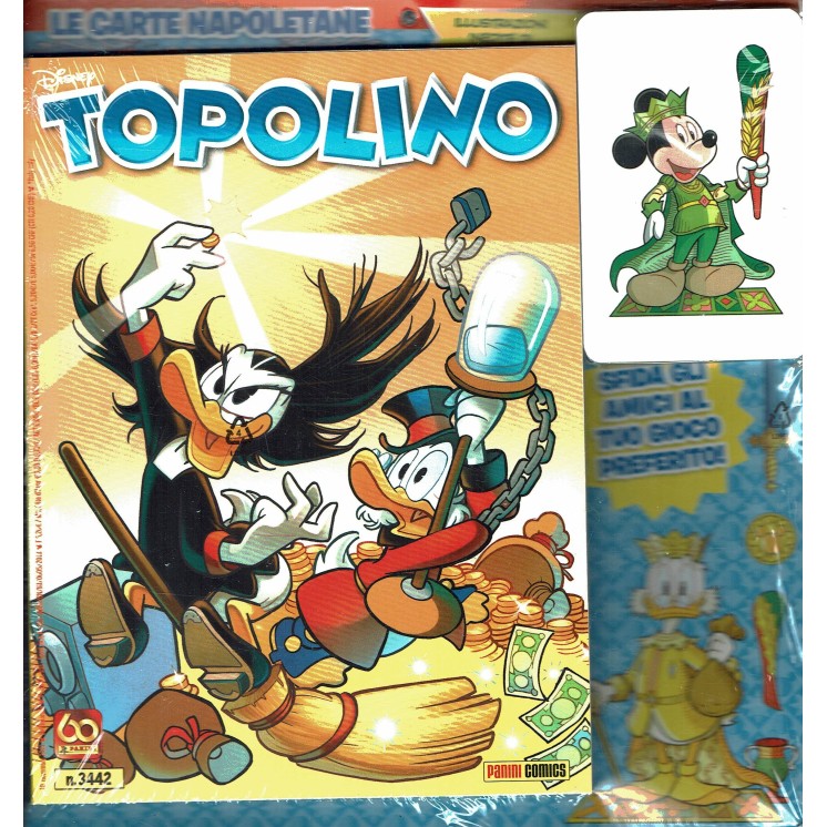 Topolino n.3444 con allegato calendario 2022 Cavazzano ed. Panini FU32