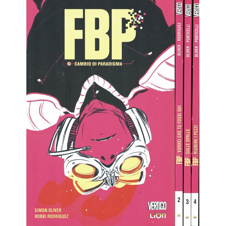 FBP 1/4 serie COMPLETA di Ponticelli ed. Lion NUOVO SU38