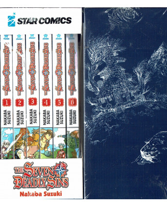 The Seven Deadly Sins COFANETTO  1 pieno 1/6 ed Star Comics NUOVO