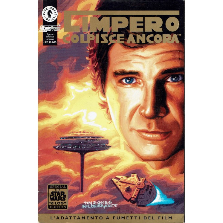 Star Wars l'impero colpisce ancora adattamento film a fumetti ed.Magic Press