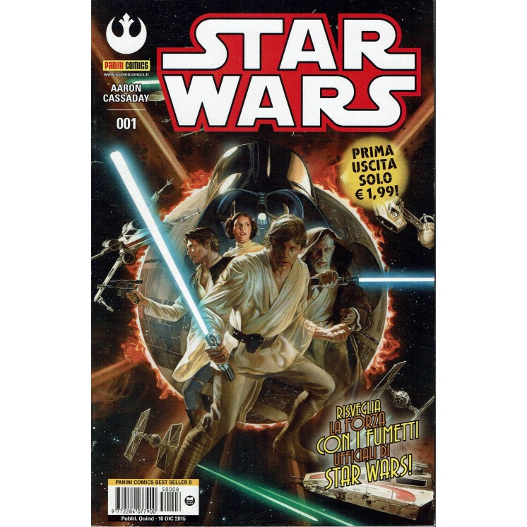 Panini Action Best Seller  8 Star Wars 001 di Cassaday ed. Panini SU39