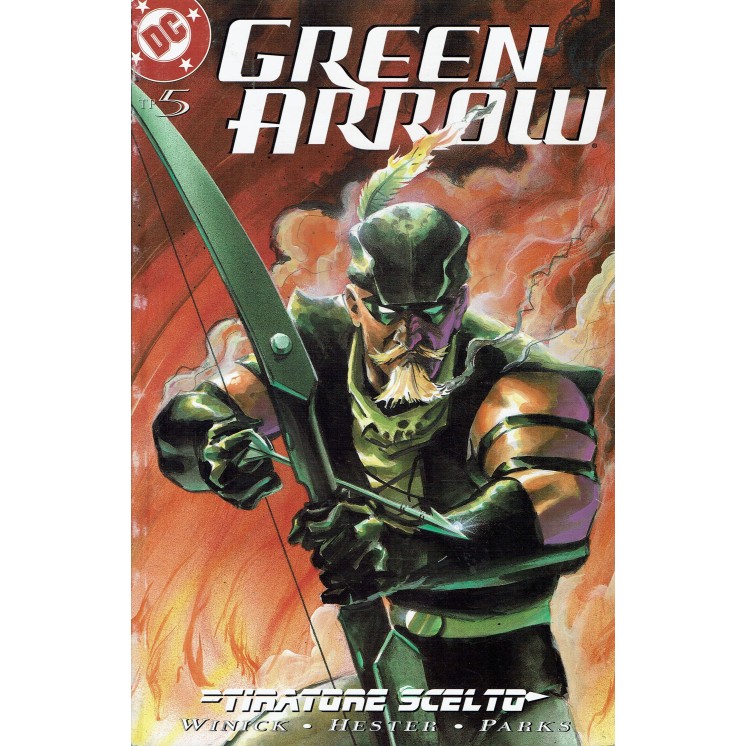 Green Arrow TP5 tiratore scelto di Winick Hester ed. Play Press 