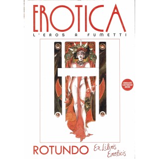 Erotica eros a fumetti  6 Rotundo ex libris ed. Panini Corriere FU34