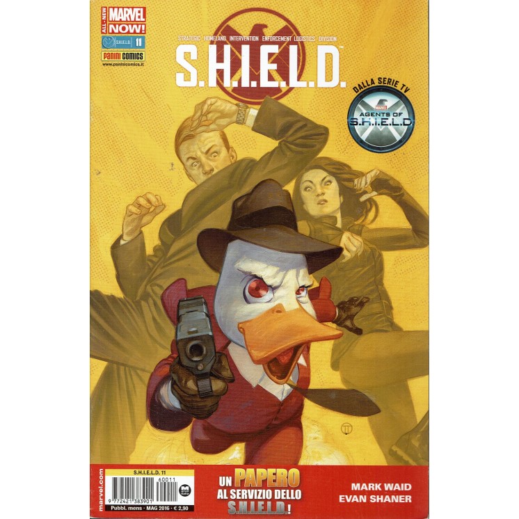 S.H.I.E.L.D. 11 un Papero al servizio dello Shield ed.Panini