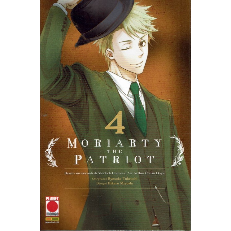 Moriarty the Patriot  4 di Takeuchi e Miyoshi RISTAMPA ed. Panini NUOVO