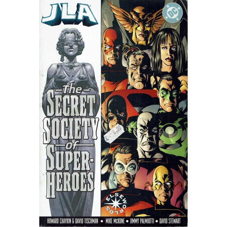 JLA the secret society of super heroes di Palmiotti ed.Play Press