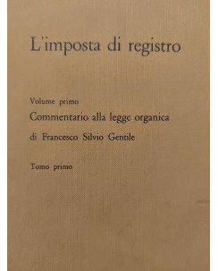 L'Imposta di registro vol.I-II+I/II (Commentario legge e tariffa) ed. Pem SS07