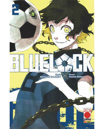 Blue Lock   2 di Kaneshiro e Nomura ed. Panini NUOVO