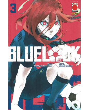 Blue Lock   3 di Kaneshiro e Nomura ed. Panini NUOVO