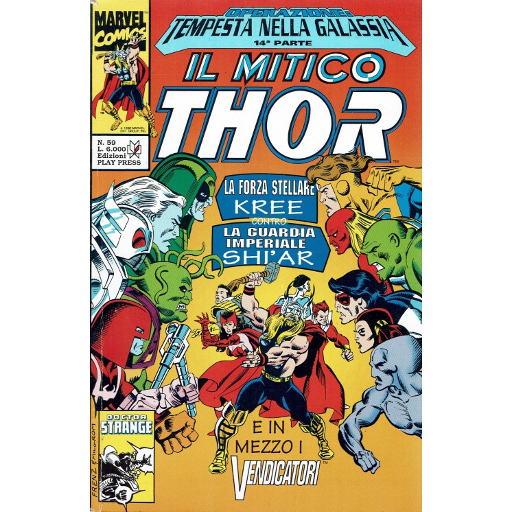 The Mighty Thor n.59 tempesta nella galassia ed. Play Press