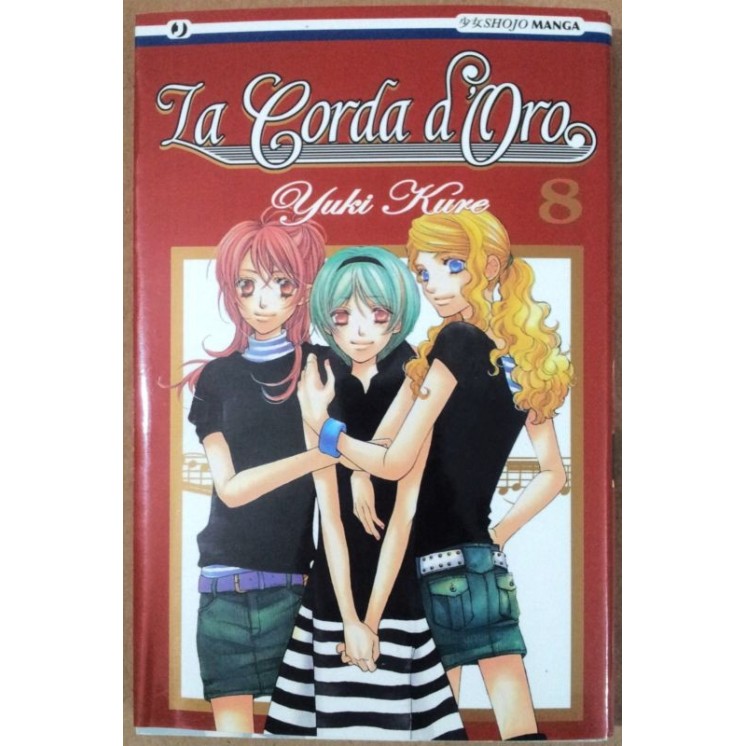 La Corda D'Oro n. 8 di Yuki Kure ed.Jpop * NUOVO! * Sconto 50% 2,95€