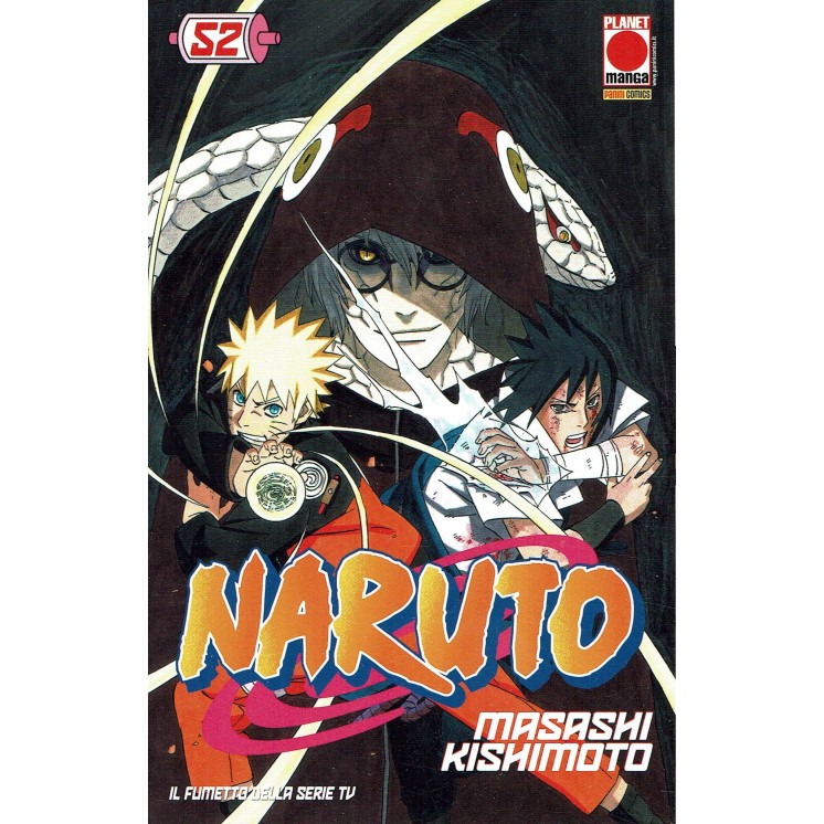 Naruto il Mito n.52 di Masashi Kishimoto NUOVO RISTAMPA ed. Panini