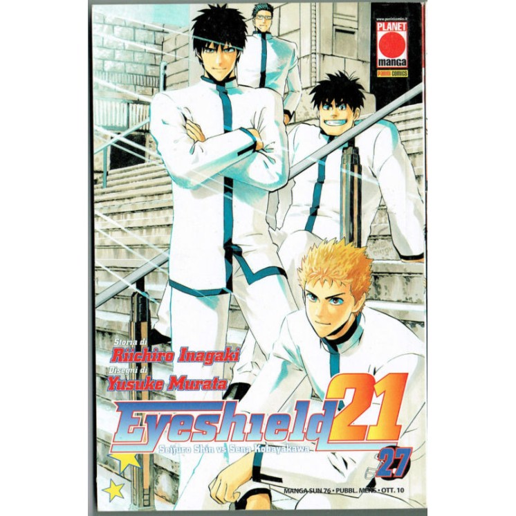 Eyeshield 21 n.27 di Riichiro Inagaki, Yusuke Murata * NUOVO! ed. P...