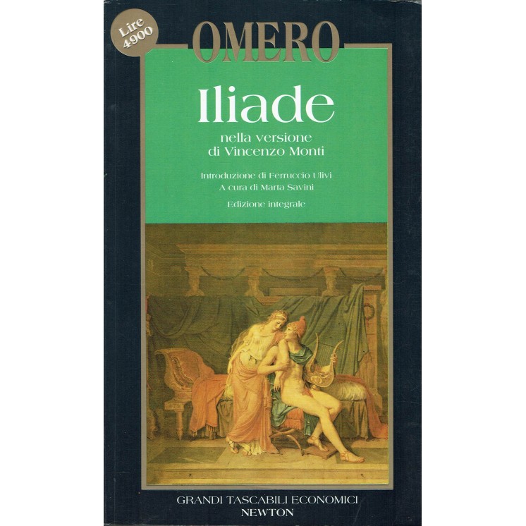 Omero : Iliade edizione INTEGRALE ed. Newton A60
