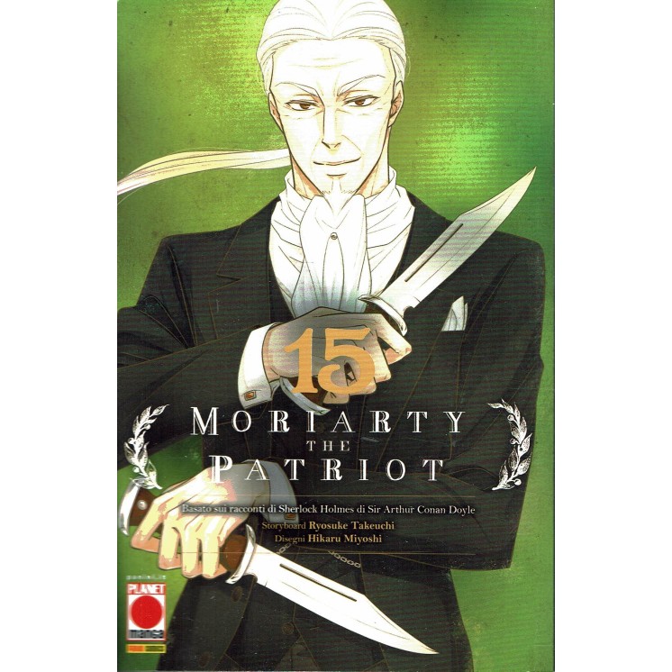 Moriarty the Patriot 15 di Takeuchi e Miyoshi ed. Panini NUOVO