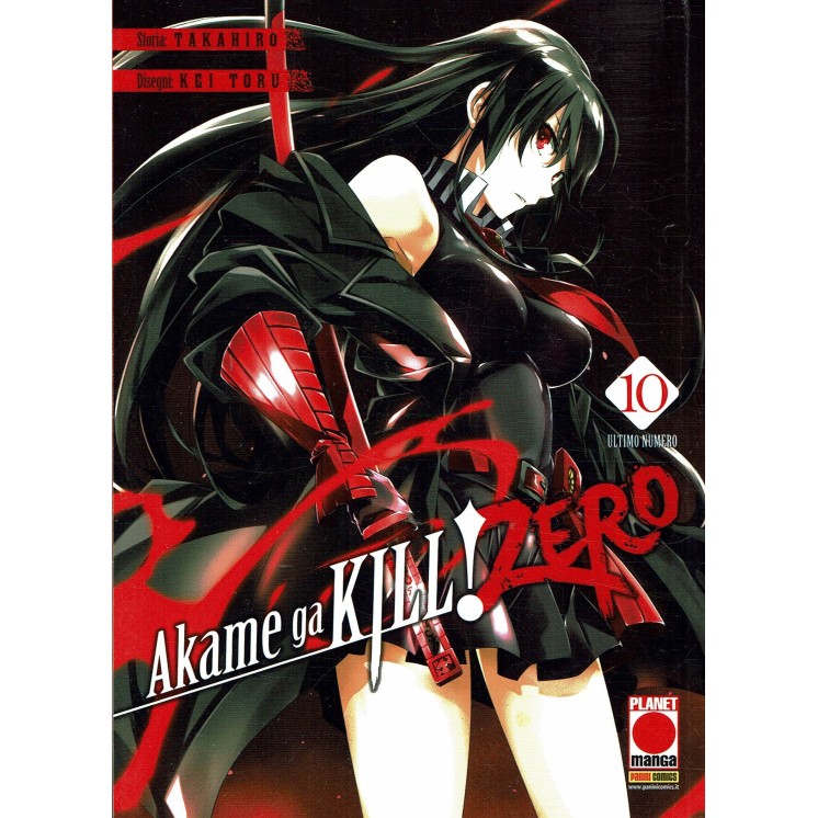 Akame ga KILL! ZERO 10 di Takahiro, Kei Toru prima edizione ed. Panini