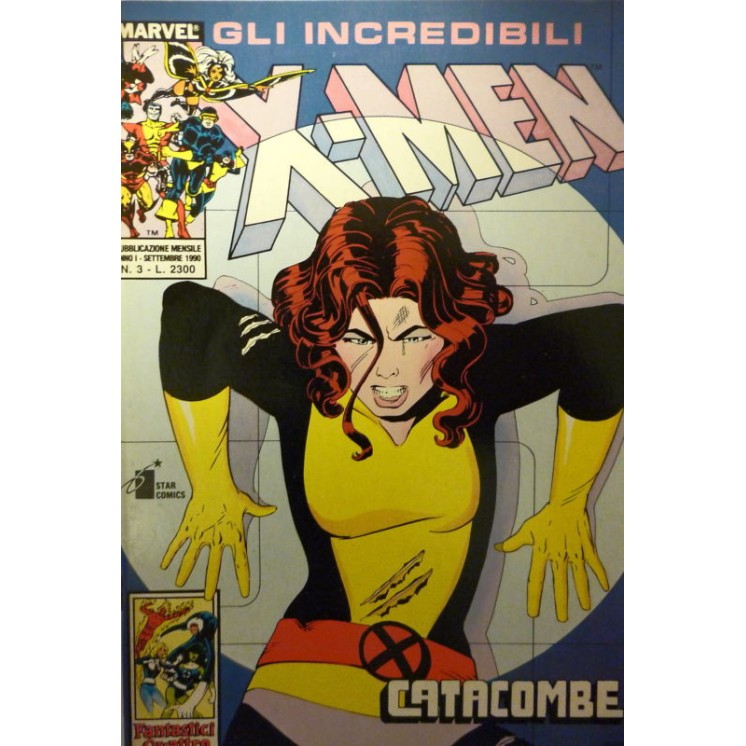 Gli Incredibili X Men n.  3 catacombe di Claremont ed. Star Comics
