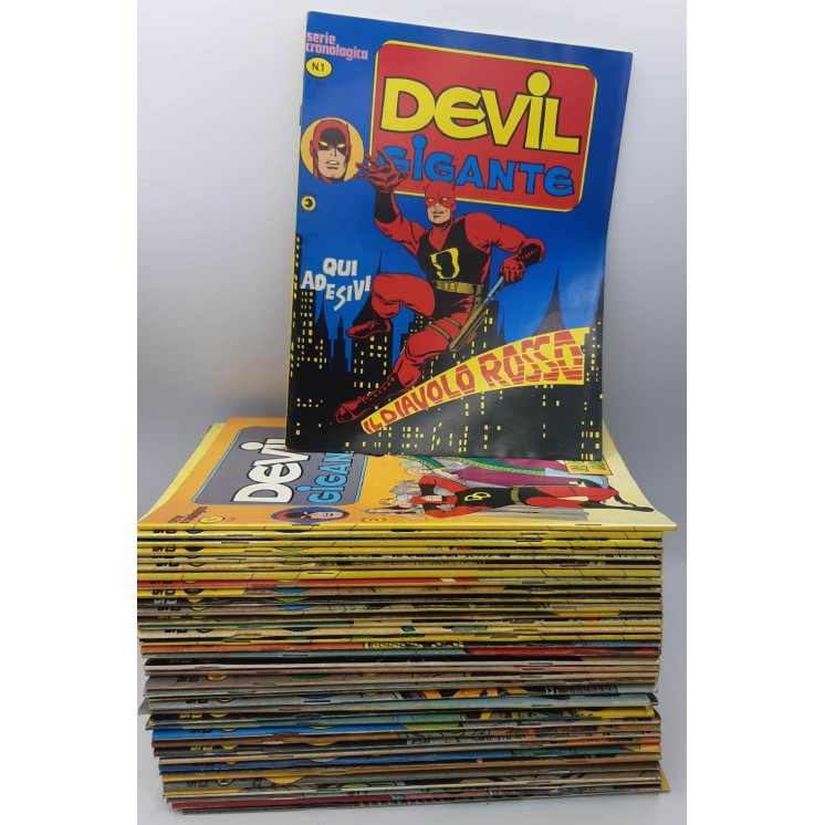 Devil serie Cronologia Gigante 1/40 COMPLETA ed. Corno FU39